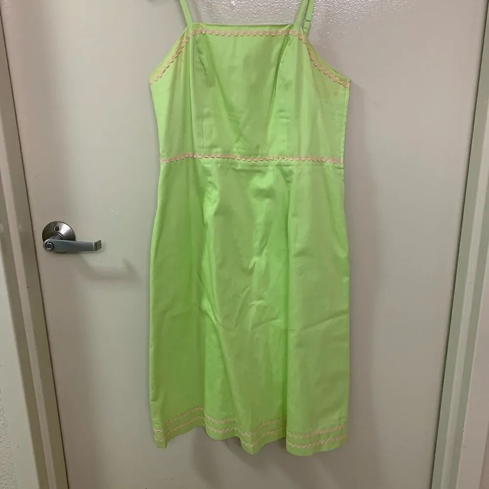 Lily Pulitzer Vintage Classic Ric Rac Trim Dress 6